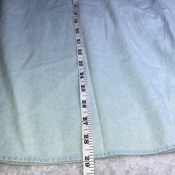 NWT LAUREN RALPH LAUREN Petites M Unisex Button Down Oxford Western Shirt - Picture 7 of 14